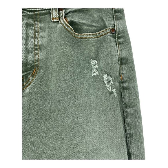 FIDELITY Women's Sage Green Oh boy High Rise Boyfriend Denim Jeans US 26 - Picture 9 of 16